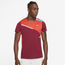 Nike Dri-FIT Slam Tennis Top - Men's Pomegranate/Habanero Red/Washed Teal