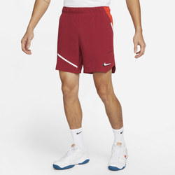 Men's - Nike Dri-FIT Flex Slam Tennis Short - Pomegranate/Habanero Red