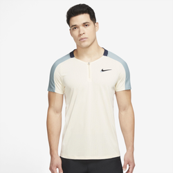 Men's - Nike Dri-FIT Court Slam Ultimate Polo - Coconut Milk/Ocean