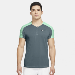 Men's - Nike Dri-FIT Court Slam Ultimate Polo - Mineral Slate/Mint Foam
