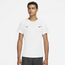 Nike Dri-FIT Rafa Court Advantage Short Sleeve Top - Men's White/White/Black