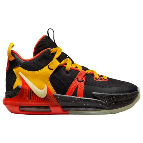 BOYS - Nike LeBron Witness VII - Black/Yellow Gold