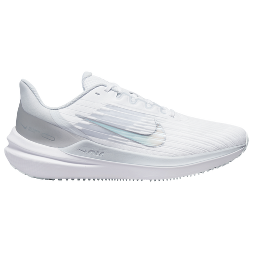 

Nike Womens Nike Air Winflo 9 - Womens Running Shoes Silver/Grey/White Size 9.0