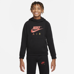 Boys' Grade School - Nike Air Pullover Hoodie - Black/Red