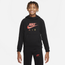 Nike Air Pullover Hoodie - Boys' Grade School Black/Red