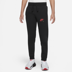 Boys' Grade School - Nike Air Fleece Pants - Black/Red