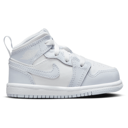 Girls' Toddler - Jordan AJ 1 Fund Mid - White/Blue