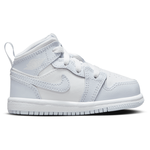 

Girls Jordan Jordan AJ 1 Fund Mid - Girls' Toddler Shoe White/Blue Size 04.0