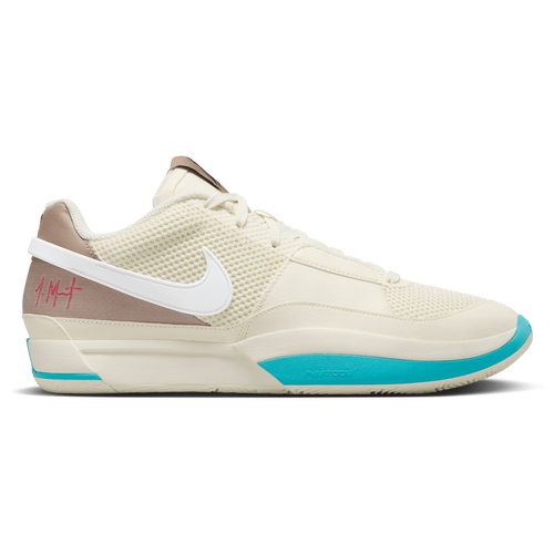 Shop Nike Mens  Ja 1 In Coconut Milk/khaki/coconut Milk