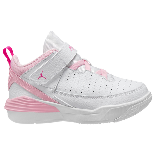 

Girls Preschool Jordan Jordan Jordan Max Aura 5 Fund - Girls' Preschool Basketball Shoe Med Soft Pink/Fierce Pink/White Size 13.0