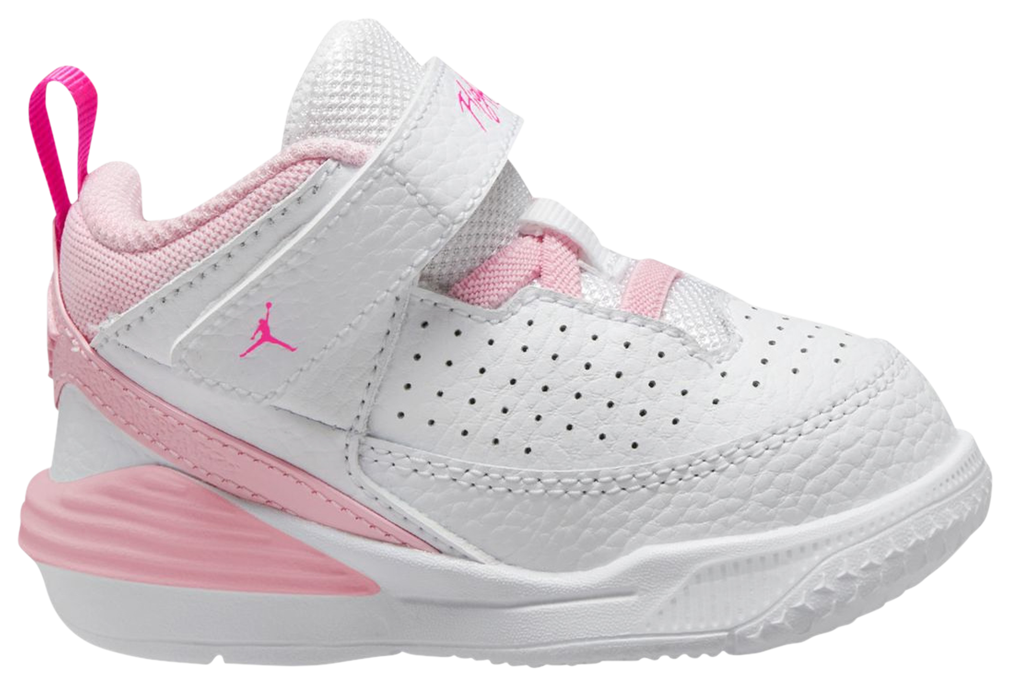 Pink jordan cheap baby shoes