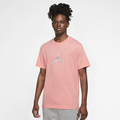 

Jordan Mens Jordan Sport DNA 23 Short Sleeve Crew - Mens Bleached Coral Size L