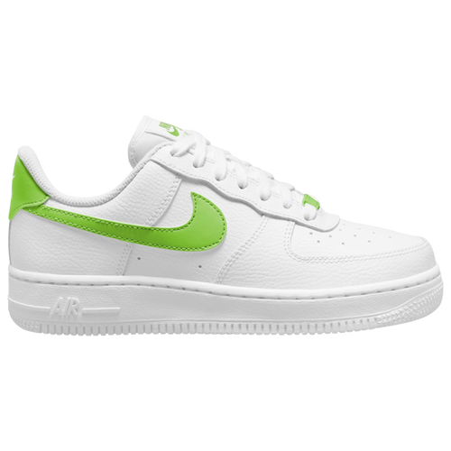 

Nike Womens Nike Air Force 1 '07 LE Low - Womens Basketball Shoes White/Action Green Size 7.0