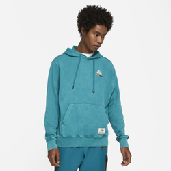 Men's - Nike Club Solar Goddess Hoodie - Geode Teal/Orange