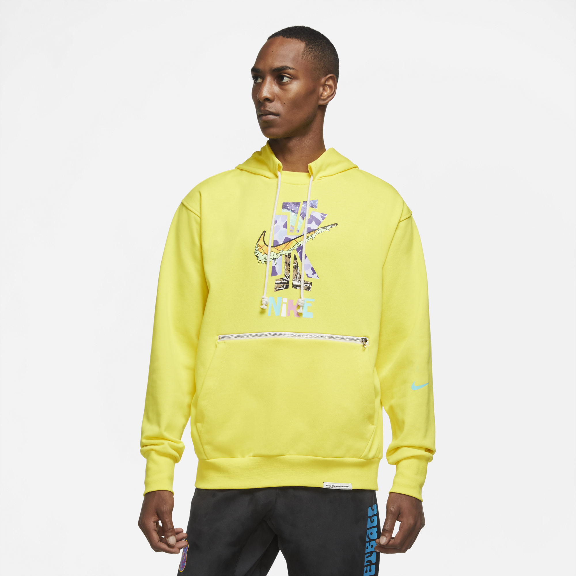 kyrie spongebob hoodie yellow