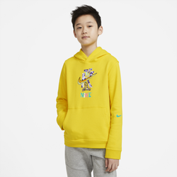 Boys' Grade School - Nike Club Pullover Hoodie - Yellow/Black