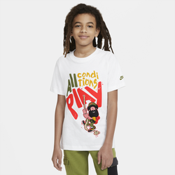 Boys' Grade School - Nike Rockin Gel T-Shirt - White/Multi