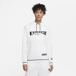 Women's - Nike Essential Pullover Hoodie - White/Black