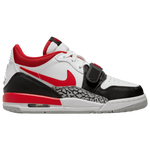White/Black/Fire Red