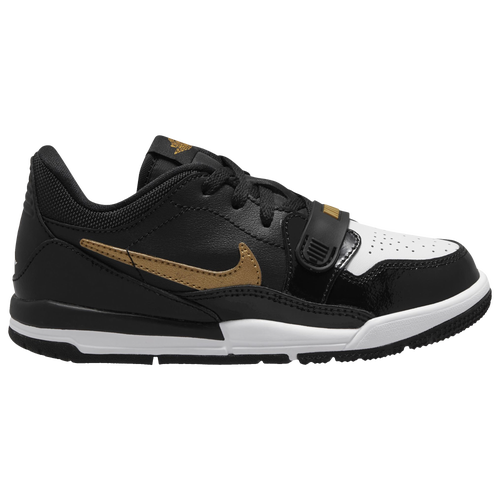 

Boys Preschool Jordan Jordan Legacy 312 Low - Boys' Preschool Shoe Black/Metallic Gold/White Size 11.0