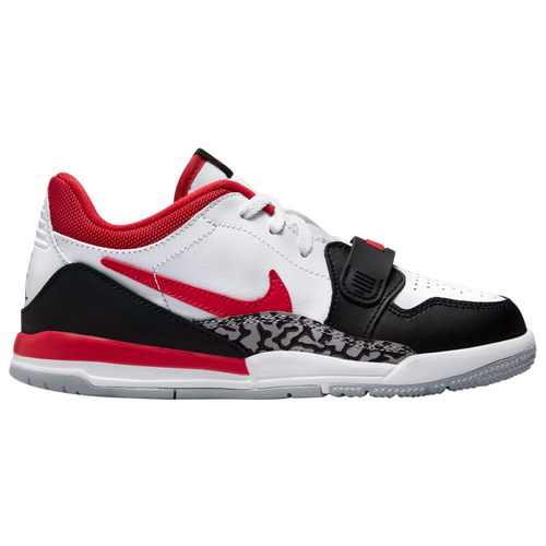 

Boys Preschool Jordan Jordan Legacy 312 Low - Boys' Preschool Shoe Black/White/Fire Red Size 01.0