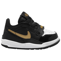 Boys' Toddler - Jordan Legacy 312 Low - Black/Metallic Gold/White