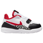 Black/White/Fire Red