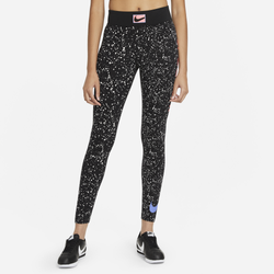 Women's - Nike High Waisted Leg-A-See Radical Union Tights - Black