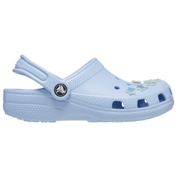 Girls' Toddler - Crocs Classic Stars and Moon Clogs - Blue Calcite