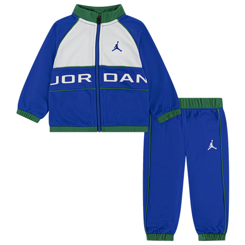 Jordan Boys Infant   Wind Breaker Piping Set In Racer Blue/black