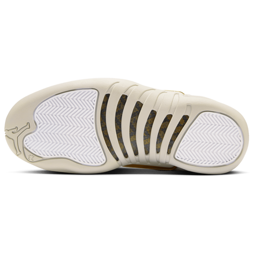 Air jordan retro 12 white and gold online