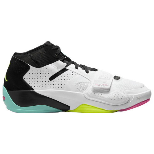 

Jordan Mens Jordan Zion 2 - Mens Basketball Shoes Black/White/Volt Size 13.0