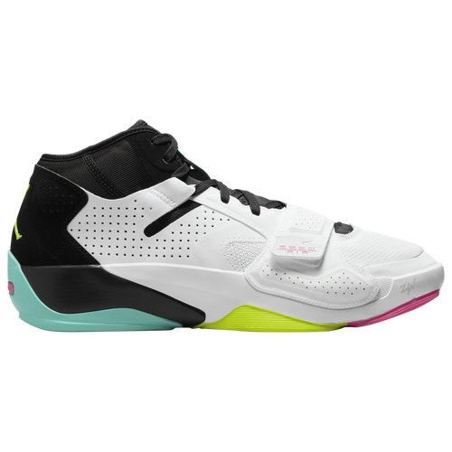 

Jordan Mens Jordan Zion 2 - Mens Basketball Shoes Black/White/Volt Size 9.5