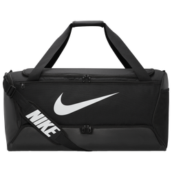 Adult - Nike Brasilia L 9.5 Duffel - Black/Black/White