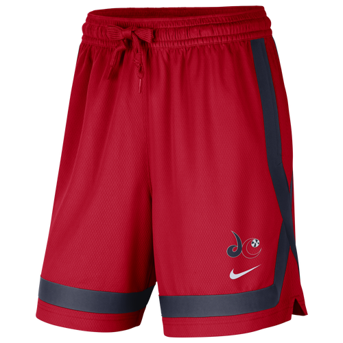 

Nike Womens Nike Sun Dri-FIT Retail Practice Shorts - Womens University Red/College Navy Size L