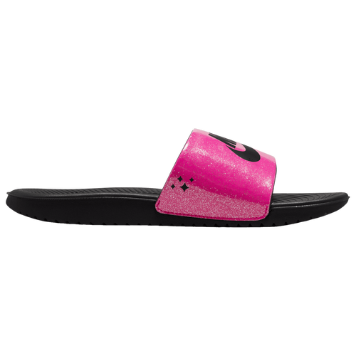 

Nike Girls Nike Kawa Slides SE 2 - Girls' Grade School Shoes Purple/Black Size 06.0