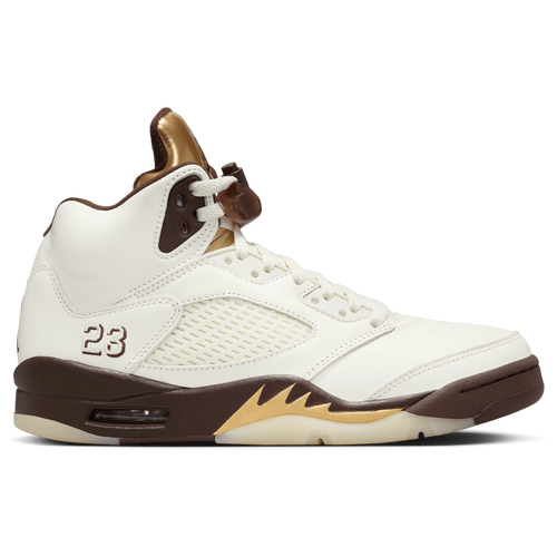 Women's - Jordan Retro 5 - Earth/Gold