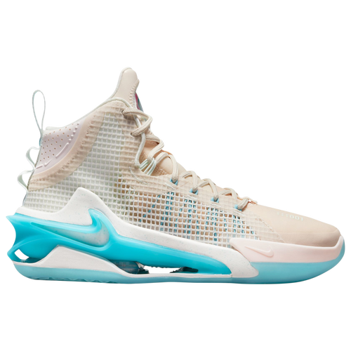 

Nike Mens Nike Air Zoom G.T. Jump - Mens Basketball Shoes Pearl White/Vivid Sky Size 08.0