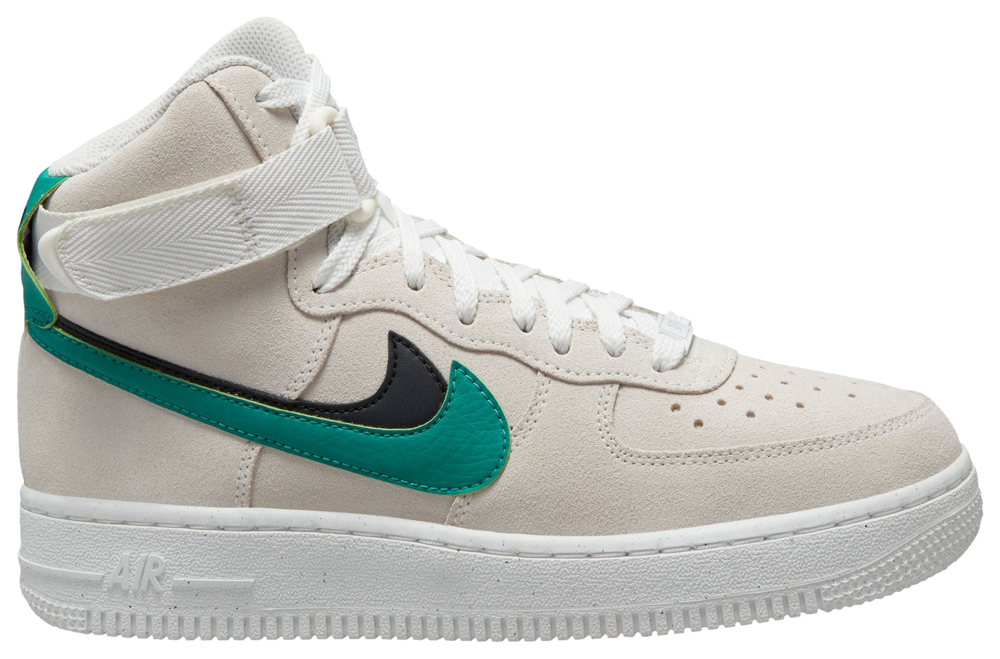 Nike Air Force 1 High SE Summit White/Neptune Green/Black/Sesame Women's  Shoe - Hibbett