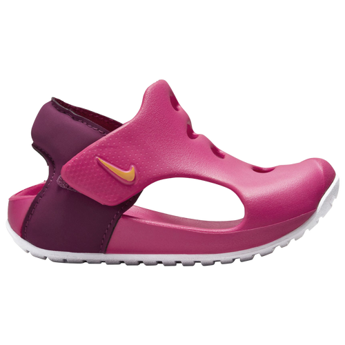 

Girls Nike Nike Sunray Protect 3 - Girls' Toddler Shoe Pink Prime/Kumquat/White Size 05.0