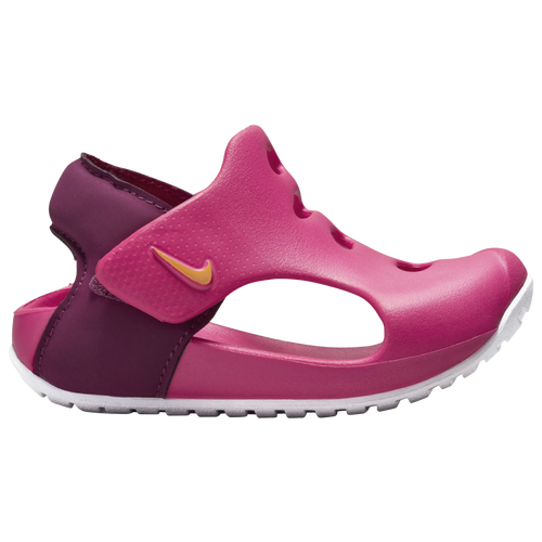 

Nike Girls Nike Sunray Protect 3 - Girls' Toddler Running Shoes Pink Prime/Kumquat/White Size 5.0