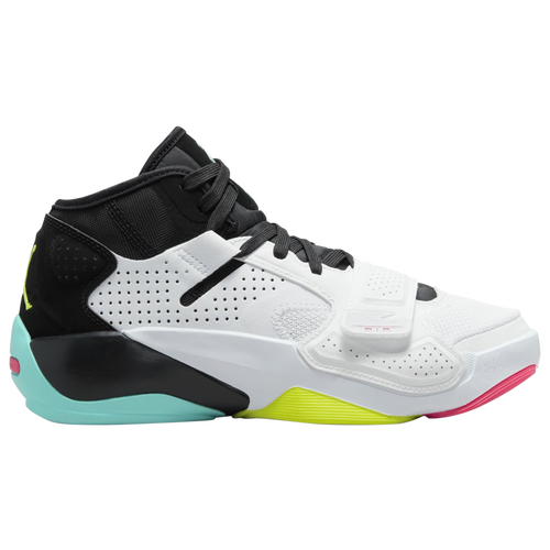 

Jordan Boys Jordan Zion 2 - Boys' Grade School Basketball Shoes White/Volt/Black Size 7.0