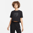 Nike Print Essential Crop T-Shirt - Women's Black/Multi