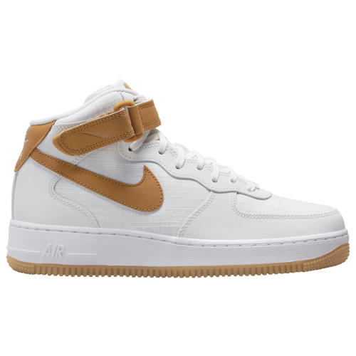 

Nike Womens Nike Air Force 1 '07 - Womens Basketball Shoes Summit White/Desert Ochre Size 06.5