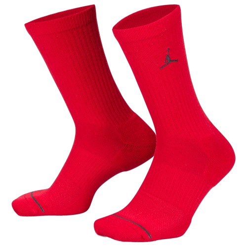 Shop Jordan Mens  Everyday Cushioned 3-pack In Black/red/white