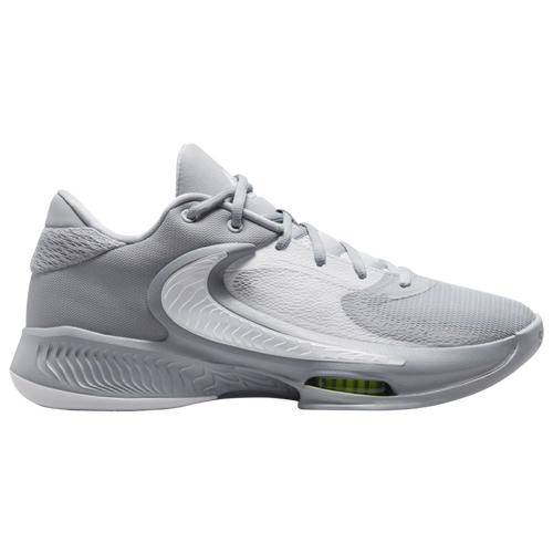 

Nike Mens Nike Zoom Freak 4 TB - Mens Basketball Shoes White/Wolf Grey Size 12.0