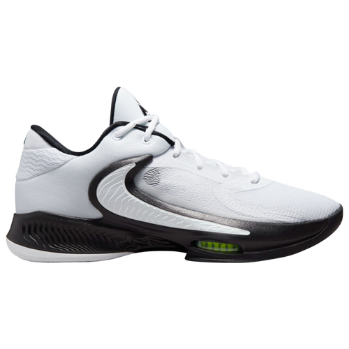 

Nike Mens Giannis Antetokounmpo Nike Zoom Freak 4 TB - Mens Basketball Shoes White/Black Size 10.0