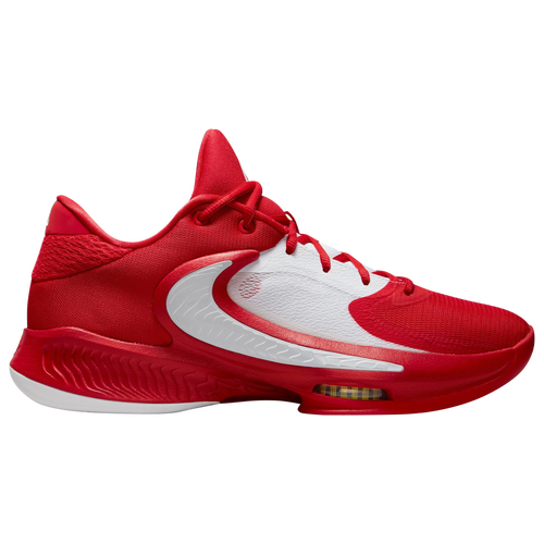

Men's Nike Nike Zoom Freak 4 TB - Men's Basketball Shoe University Red/White Size 10.0