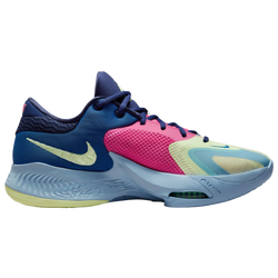 Men's - Nike Zoom Freak 4 - Blue/Volt/Pink