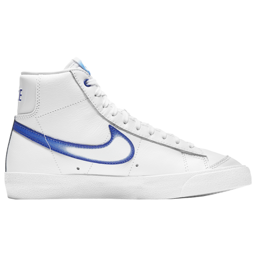 Nike Blazer Mid '77 Sneakers In White/hyper Royal In White/blue
